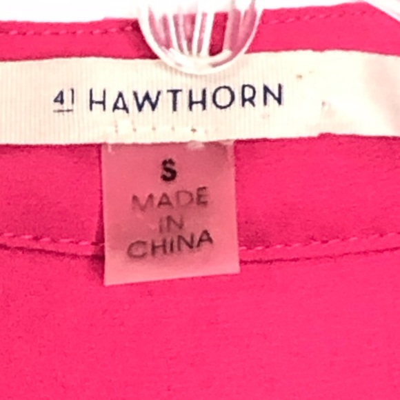 41 Hawthorn Stitchfix Pink Button Down Blouse size Small - Picture 5 of 7